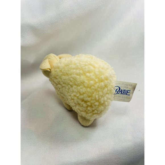 McDonald's Toy  Babe MAA Sheep Mini Plush Animal Vintage 1995 - Picture 3 of 11